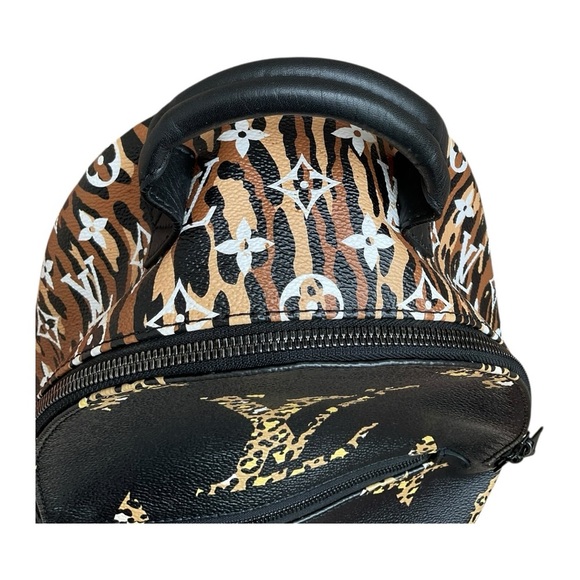 louis vuitton backpack old models Louis Vuitton Montsouris Backpack Brown Canvas Monogram